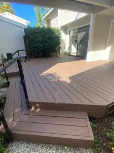 Sprinkler Pipe Repair and Deck Restoration in Walnut Creek