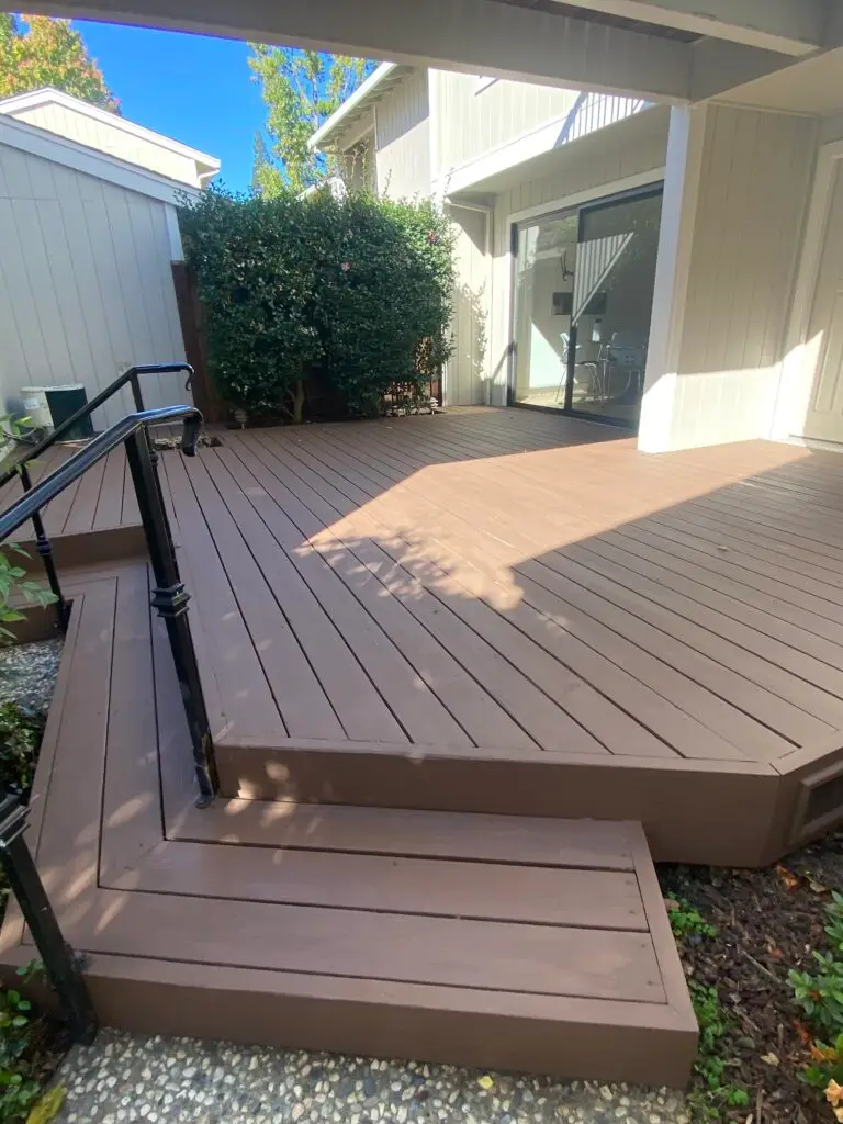 Sprinkler Pipe Repair and Deck Restoration in Walnut Creek